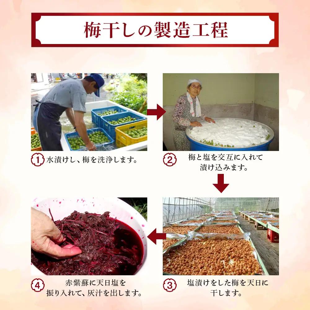 梅干し マイスター 佐藤きい子さんのご家庭用 手作り 梅干し 約1.2kg |  白加賀、越の梅、小梅3種  塩分 すっぱい 熱中症対策 お試し 