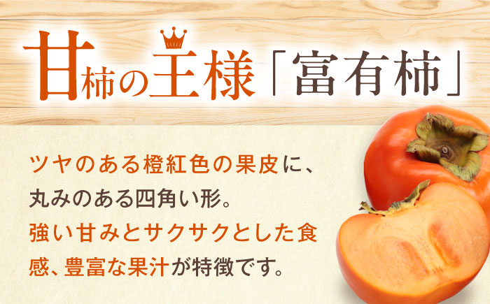 富有柿 2L玉サイズ 約3kg（12玉入り）／フルーツ 果物 くだもの 食品 人気 内子町【愛媛たいき農業協同組合 果樹生産出荷協議会 柿部会】