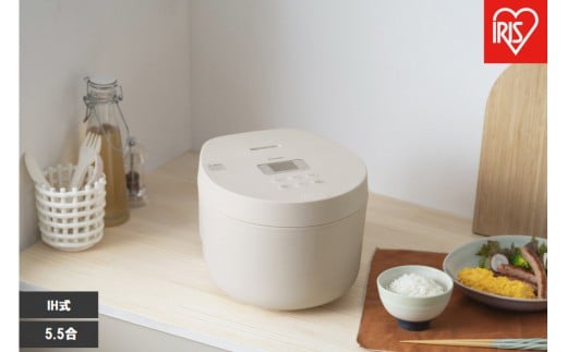 IHジャー炊飯器 5.5合　RC-ILA50-W　ホワイト