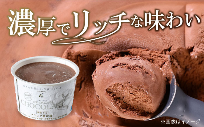 低糖質 ロカボ お菓子 おかし スイーツ アイス 人気 ギフト 濃厚 チョコ カップ チョコレート アイスクリーム