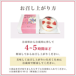 ケーキ 5号 「お誕生日用」山ぶどうWチーズケーキ