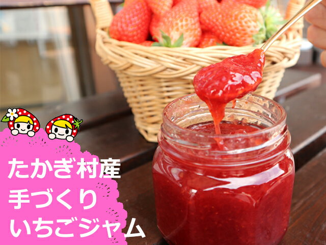 【ふるさと納税】N06 喬木村産手摘みいちごジャム 果肉 ゴロゴロ 260g 2個入り ジャム いちごジャム 苺 添加物不使用 喬木村