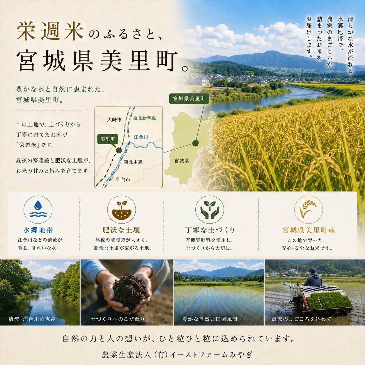 令和８年産 栄週米 ササニシキ（精米） 10kg（5kg×2）※10月上旬より順次発送予定 【isff008】