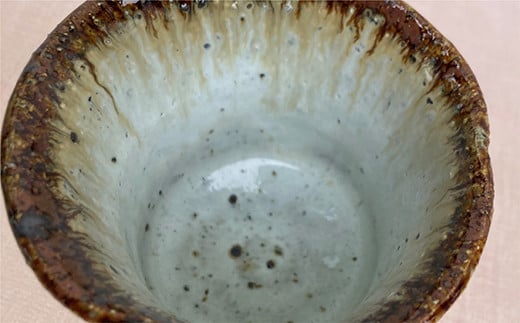 絵斑唐津ぐい呑