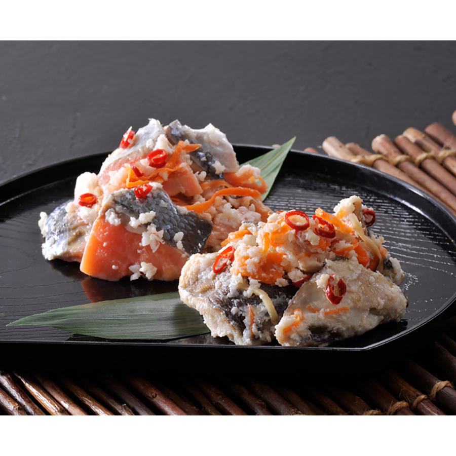 ＜斉藤漁業＞鮭・ほっけ飯寿司セット