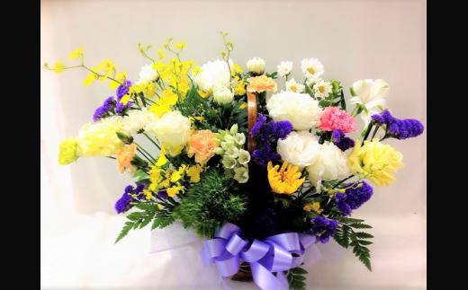 お供えフラワーアレンジメント（和洋花）定期便（12ヶ月）