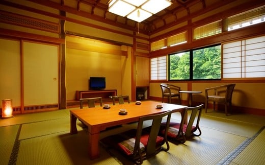 山の神温泉　優香苑ペア宿泊券 【176】