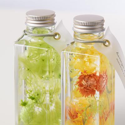 ふるさと納税 富良野市 【ギフト】富良野のお花 ハーバリウム 3本セット(ラベンダー、黄色オレンジ、グリーン) |  | 02