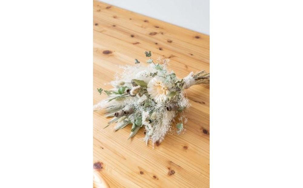 ドライフラワーブーケ グリーン