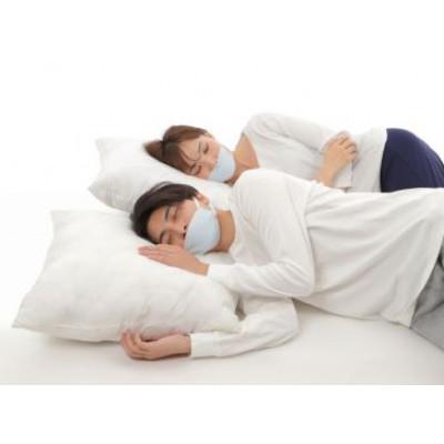 ふるさと納税 和泉市 一度使うと手放せない”おやすみのど楽マスク”　ゆったりサイズ　ブルー |  | 03