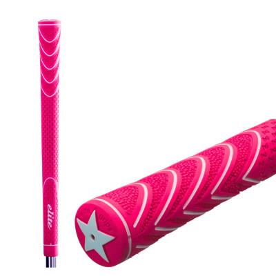 ふるさと納税 東大阪市 《バックラインなし/ピンク/5本》ツアースティングレースリム　ゴルフ練習器具　エリートグリップ