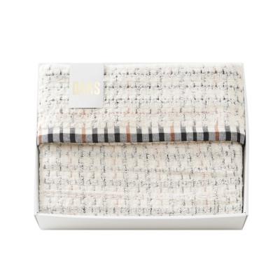 ふるさと納税 泉大津市 【日本一の毛布の町】DAKS House checkやわらかタオルケット　 シングル　ギフト箱入り |  | 01