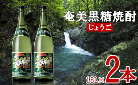 奄美黒糖焼酎 じょうご 25度 1800ml (1.8L) 瓶 2本セット 黒糖 焼酎