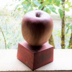 彫刻家　高田大　彫刻作品 木彫「楽園」桐箱付き 世界にひとつしかない不思議な オブジェ