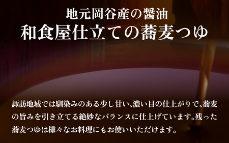 信州高原産霧下蕎麦の冷凍生そばと信州醤油の蕎麦つゆ（6人前分） | 手打ち蕎麦 そば 国産 蕎麦 麺類 長野 ソバ 手打ちそば つゆ 二八 冷凍