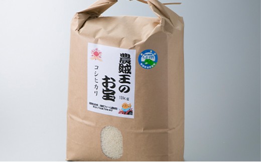 
                  令和6年産 農賊王のお宝 特別栽培米コシヒカリ10kg［高島屋選定品］ お米 b1102
                
