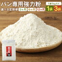 【ふるさと納税】【選べる定期便】【パン専用】オーガニック 強力粉 小麦粉 1kg 1袋/3袋 3ヶ月/6ヶ月/12ヶ月 選べる内容量 定期便 熊本県菊池産 熊本県産 菊池産 保存便利 チャック付袋 スタンド パン作り 熊本県産 九州産 送料無料