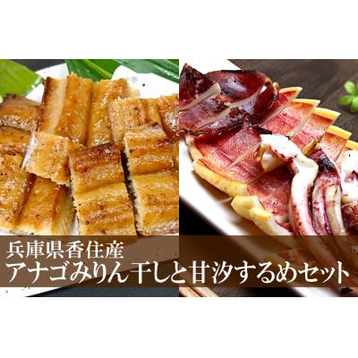 ふるさと納税 香美町 アナゴみりん干しと甘汐するめセット
