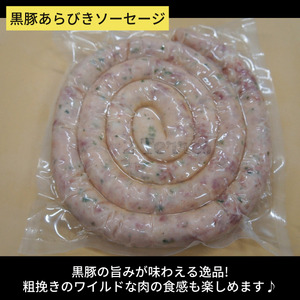 ぐるぐる ソーセージ 黒豚 粗挽き ( 約 500g ) | 肉 肉加工品 豚 2terres