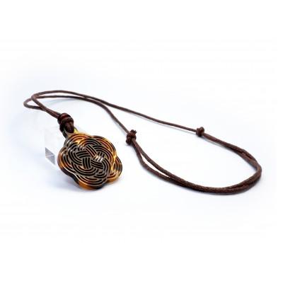 ふるさと納税 長崎市 【べっ甲】《Mizuhiki シリーズ》Azalea ペンダント