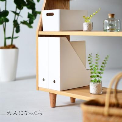 ふるさと納税 大川市 オーク無垢材のオープンブックシェルフ |  | 03