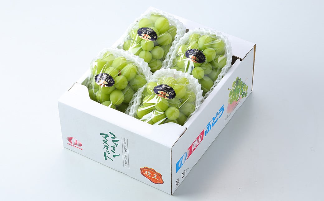 シャインマスカット 晴王 3～6房 計約2kg