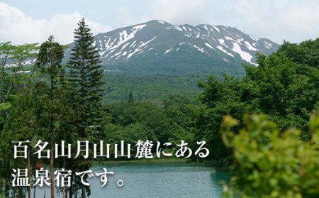 FYN9-560 山形県 西川町 月山志津 温泉 変若水の湯 つたや 宿泊割引券 5000円分 温泉宿 旅行 出羽三山 宿泊チケット