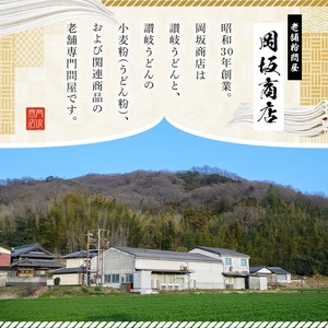本場 讃岐うどん ＜つゆ付・半生タイプ＞「二番」27食分 (300g×9袋・熨斗対応可) 香川県 セット 麺 コシ 常温保存 【man014】【岡坂商店】