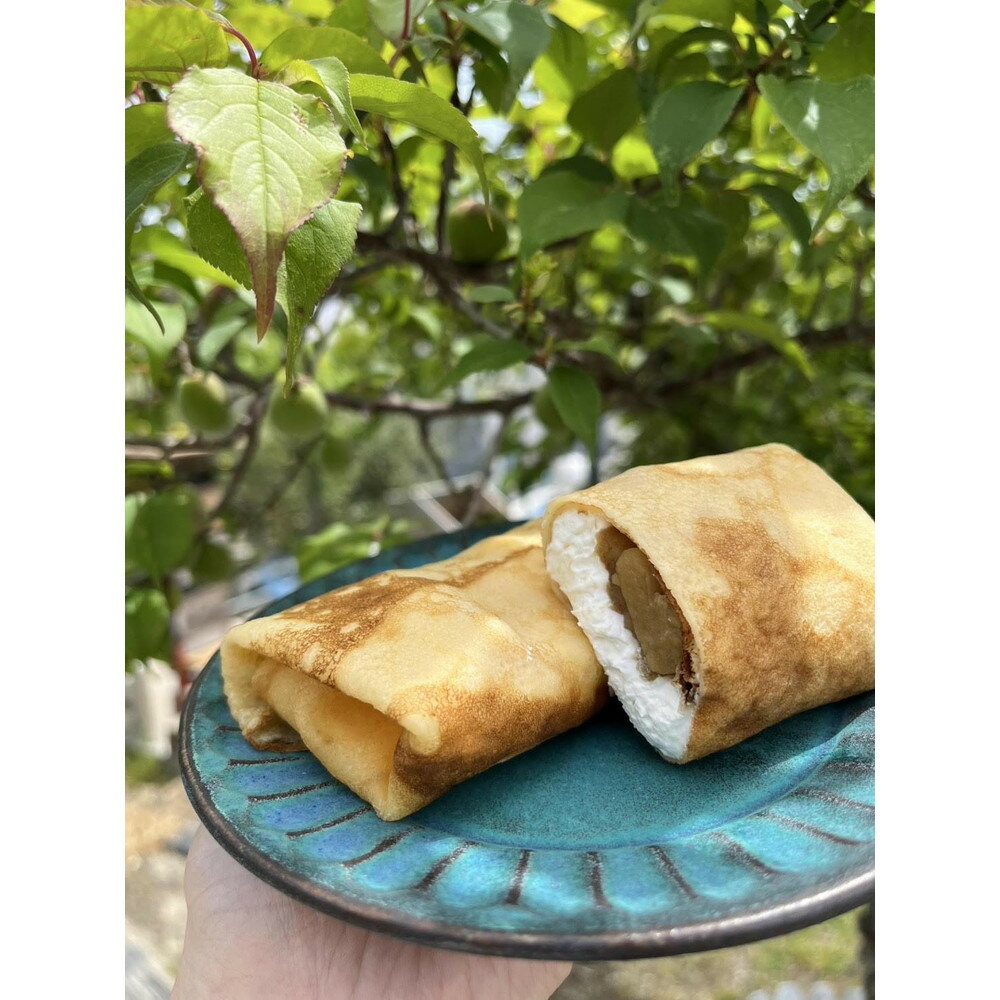 【ふるさと納税】焼き芋クレープ6個入り【福岡市内製造】