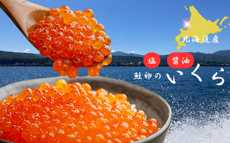 8-024-005　【北海道産】塩いくら・いくら醬油漬セット 各100g入