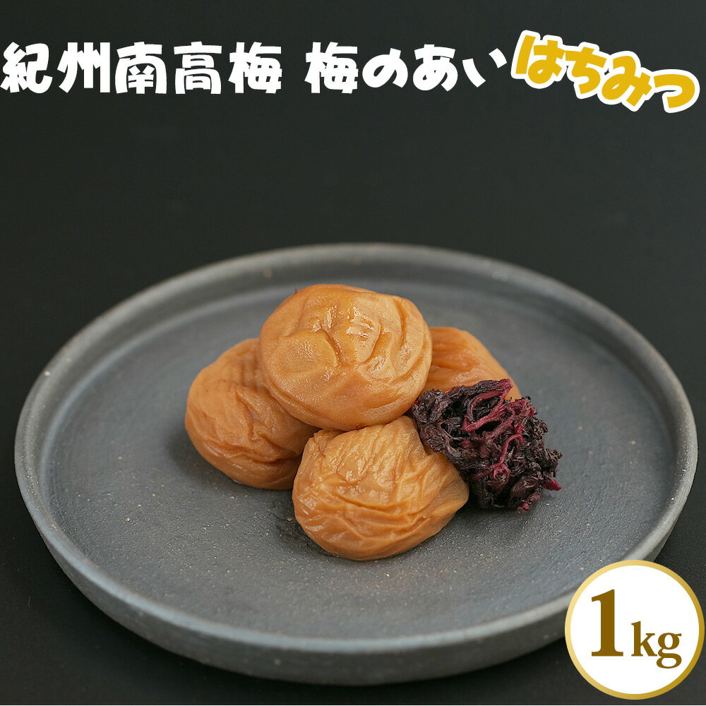 【ふるさと納税】紀州南高梅 梅のあい はちみつ 1kg | 梅干し 梅干 南高梅 梅 うめ ウメ はちみつ梅