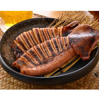 ふるさと納税 茨木市 【直火焼き魚】肉厚するめいか照焼 2杯入 加熱済