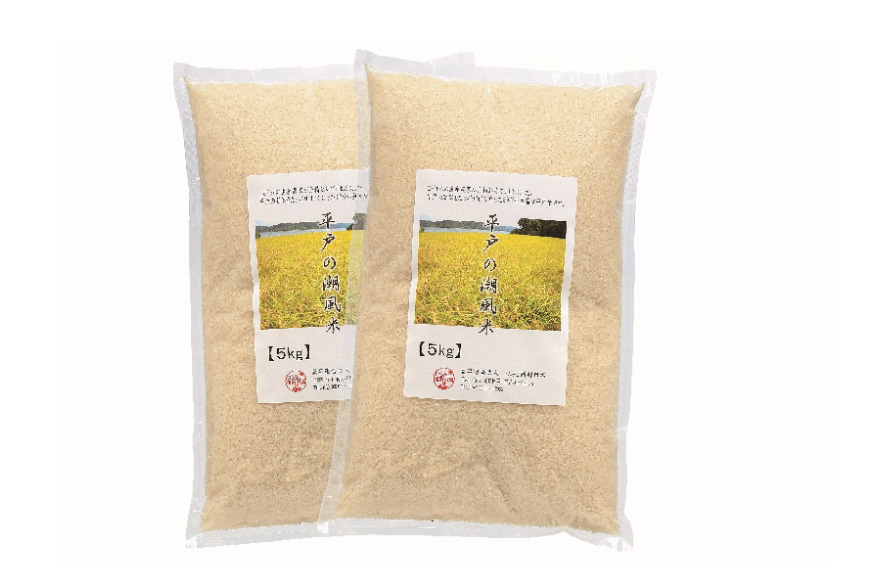 米 令和7年 棚田米 5kg 2袋 計 10kg 12回 定期便  総計120kg [ひらど新鮮市場 長崎県 平戸市 hr42bgy400177] 令和7年産 コメ こめ ごはん ご飯 こしひかり ひ
