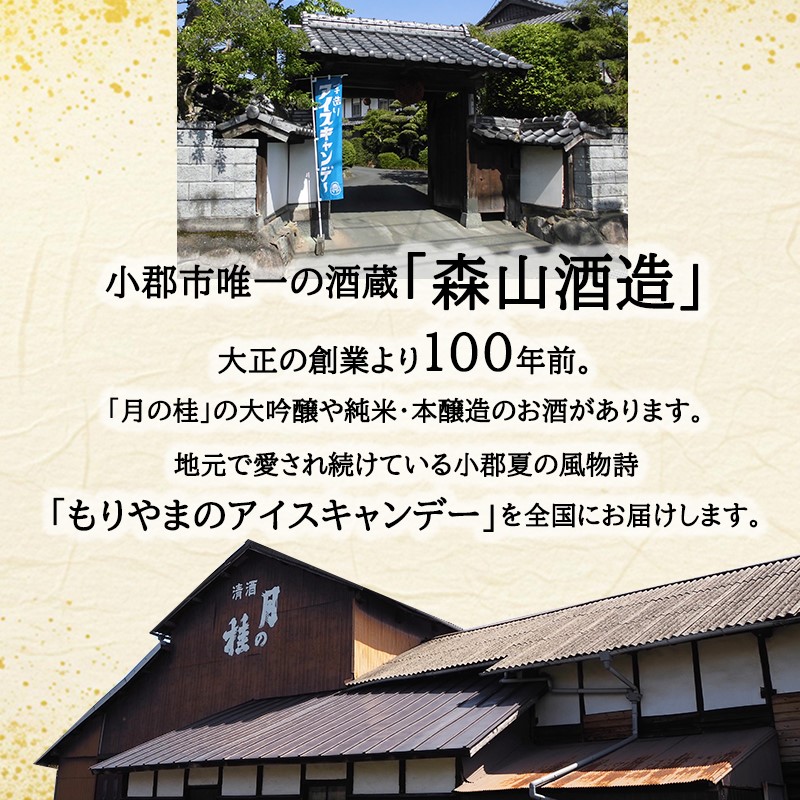 アイス もりやまのアイスキャンディー 30本入 セット 無添加 小郡 夏の風物詩 アイスキャンディー 4種 ミルク あずき チョコ 抹茶 デザート お楽しみ 