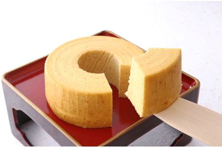 烏骨鶏極かすてら・バウムクーヘンセット