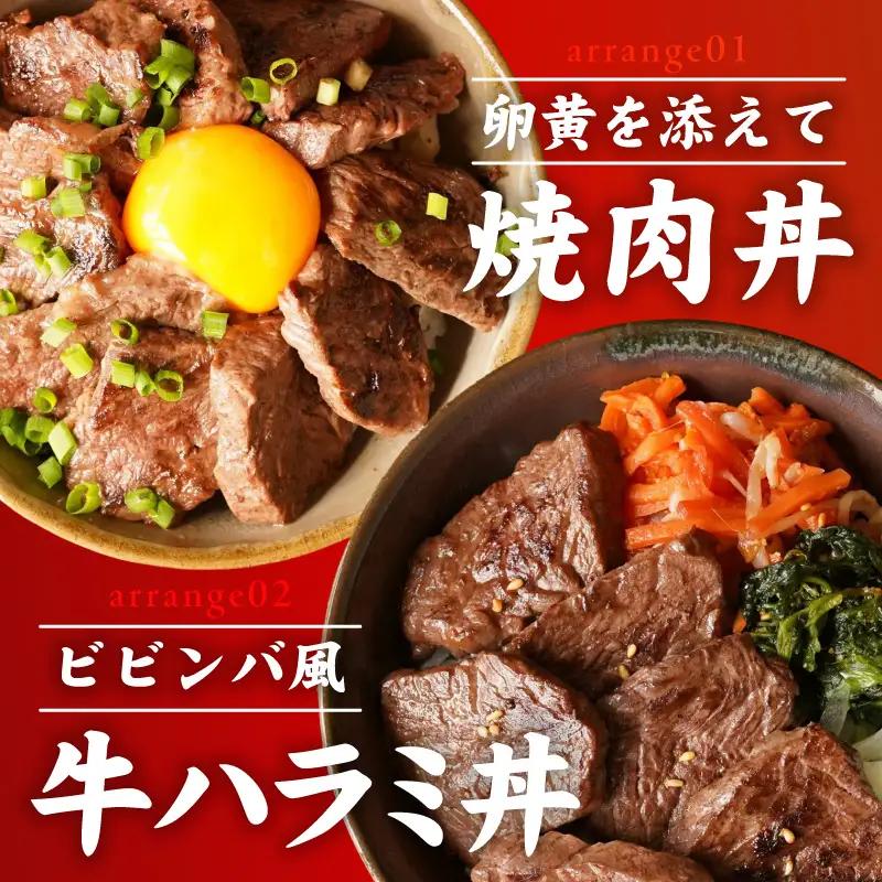 牛肉 ハラミ 1kg 小分け 250g×4P 氷温熟成×極味付け