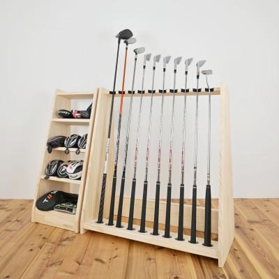ふるさと納税 横手市 WOODWORKS　ヘッドカバー&マルチラック　【本体カラー:ナチュラル】 |  | 03