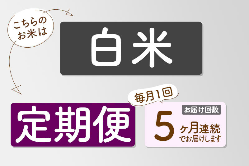 【白米】＜令和8年産 新米予約＞ 《定期便5ヶ月》秋田県産 あきたこまち 5kg (5kg×1袋)×5回 5キロ お米 匠  [サンファーム西木 米5kg 米 5kg 米　5kg定期便 お米定期便 白
