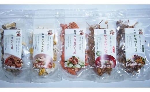 
[No.5657-3100]健康乾燥キノコセット（彩り）《信光工業株式会社》　
