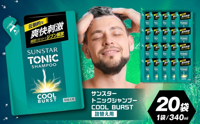 シャンプー リンス トリートメント リンスイン リンスインシャンプー メンズ 男性 男性用 メントール サンスター 日用品