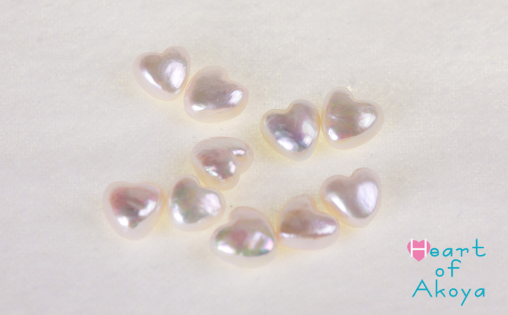 サイド！ハートパールペンダント ( ゴールド タイプ ) / 伊勢志摩 伊勢 志摩 英虞湾 真珠 アコヤ真珠 本真珠 パール ネックレス ペンダント アクセサリー ギフト プレゼント クリスマス バレ