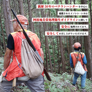 ジビエ 食べ比べ セット 猪肉 鹿肉 モモ 計1.2kg セット 鹿肉 ブロック 600g 猪 スライス600g 阿波ジビエ 阿波地美栄 ドリームチーム