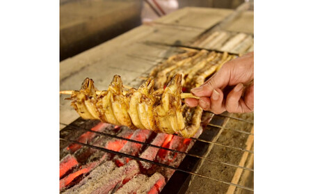 焼きあなご1串・蒲焼きうなぎ1尾食べ比べセット