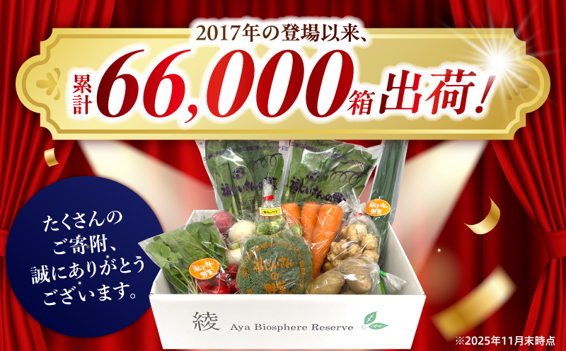 綾町旬野菜ギフト（Sサイズ）