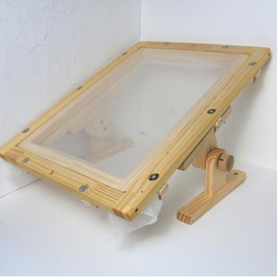 ふるさと納税 猪名川町 エディ工房　刺繍台セット【Dモデル】(A4サイズの刺繍枠と専用スタンドD型のセット品)【受注製作品】 |  | 02