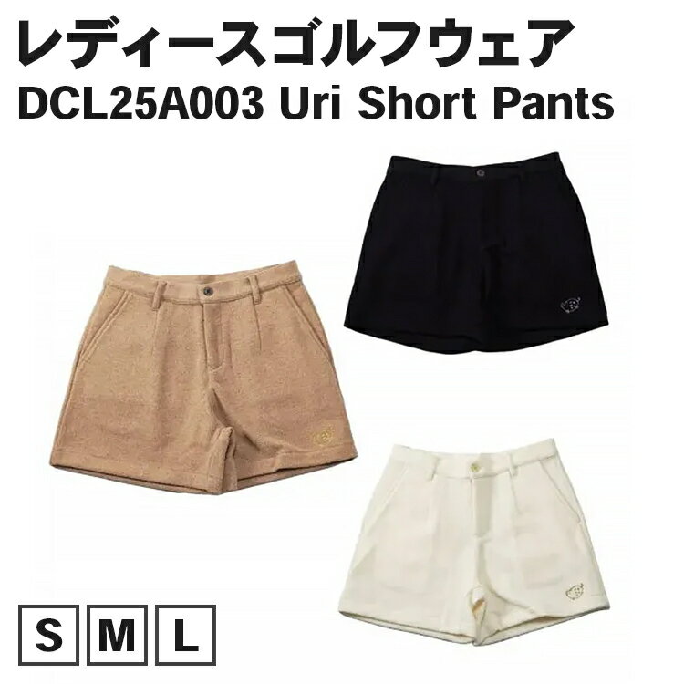 【ふるさと納税】レディースゴルフウェア DCL25A003 Uri Short Pants｜ゴルフ golf ゴルフ用品 スポーツ スポーツ用品 DOCUS ドゥーカス ギフト 贈答 景品 茨城県 古河市_FZ74