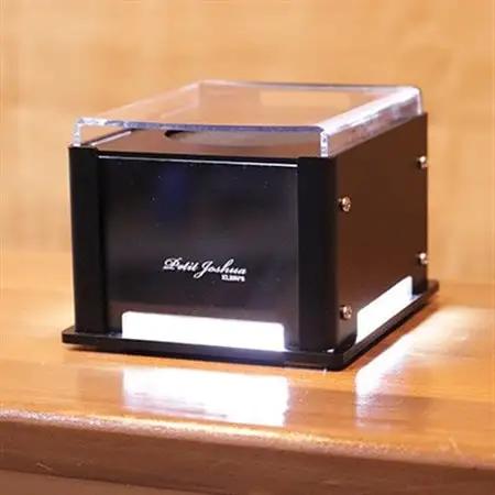 【メンテフリー】光触媒空気清浄機プチジョシュア2 本体黒 LED昼白色 KPJ-002-5_家電製品 季節・空調家電  _【1361200】