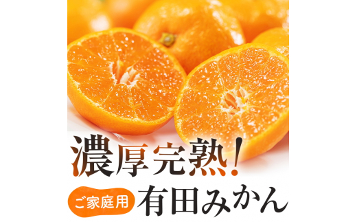 【11月発送】有田育ちのご家庭用完熟 有田みかん 8.5kg＋200g（傷み補償分） 【ard196B-11】