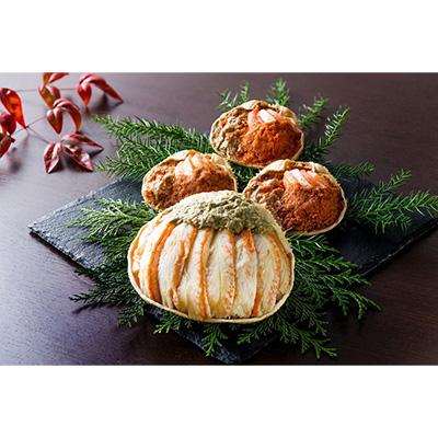 ふるさと納税 京丹後市 蟹の匠 魚政のプレミアムズワイガニ 雌雄の甲羅盛り 夫婦宝船 小小サイズ(2025年1月〜発送) |  | 01