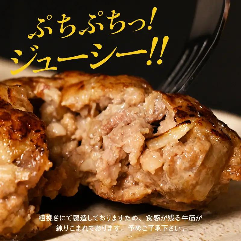 黒毛和牛！生 ハンバーグ 120g × 14個 約1.7kg ハンバーグソース付き 【ハンバーグ 冷凍ハンバーグ 超粗挽きのハンバーグ あらびきハンバーグ】 [A-2263]